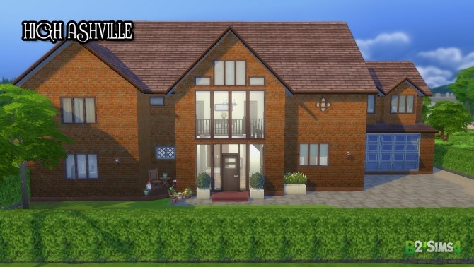 Sims 4 High Ashville house by Brunnis 2 at Mod The Sims