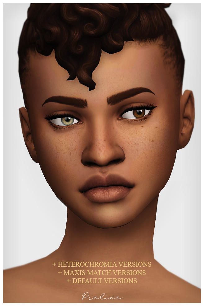 Sims 4 Eyes Ultimate collection 232 items at Praline Sims