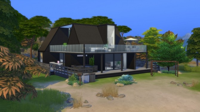 Sims 4 Single Dad Beach House at ArchiSim