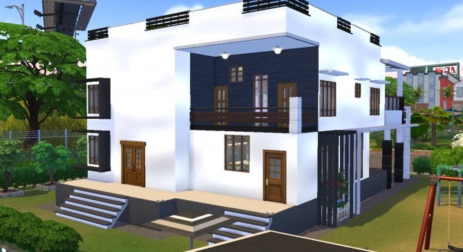 Sims 4 Villa du Soleil by valbreizh at Mod The Sims