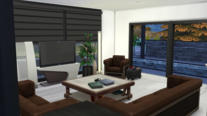 Sims 4 Single Dad Beach House at ArchiSim