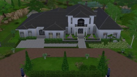 Traditional Modern Home by Greenie.baby at Mod The Sims