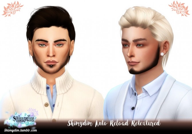 Sims 4 Anto Reload Hair Retexture Child Naturals + Unnaturals at Shimydim Sims