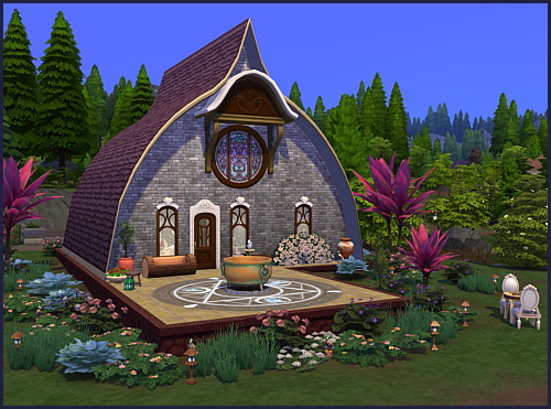 Sims 4 Glimmerbrook Mystica house at CappusSims4You