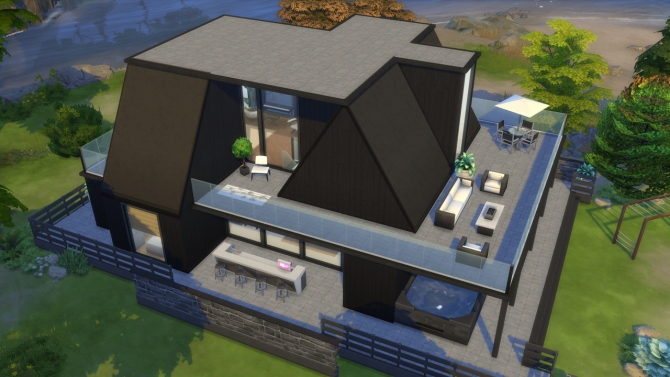 Single Dad Beach House at ArchiSim » Sims 4 Updates