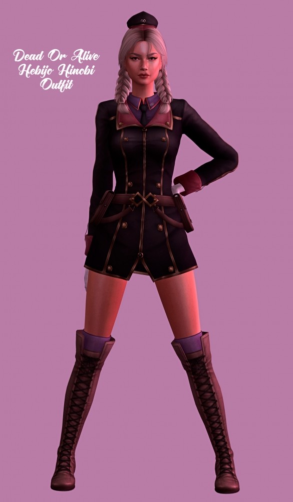 Sims 4 Hebijo Hinobi Outfit at Astya96