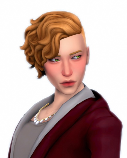 Sims 4 Morgyn hair at Simandy
