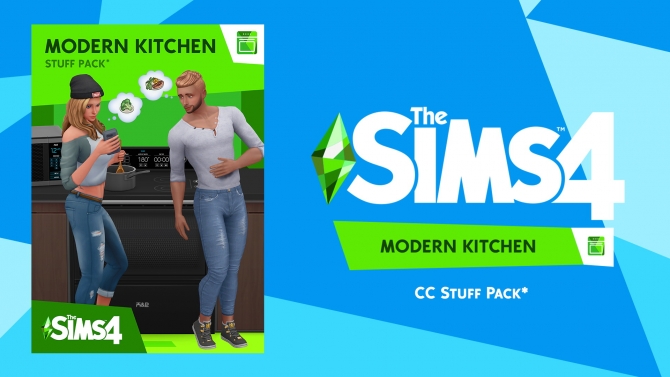 Modern Kitchen Custom Stuff Pack by littledica at Mod The Sims » Sims 4 ...