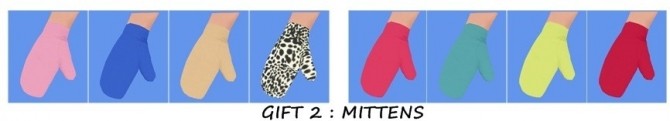 Sims 4 2 & 3 MITTENS & BOOTIES at Sims4Sue