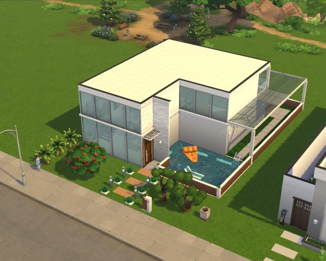 Sims 4 NO CC Luxury House by dustyU at Mod The Sims