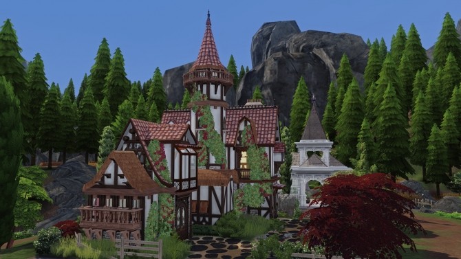 Sims 4 Herbologist House at Akai Sims – kaibellvert