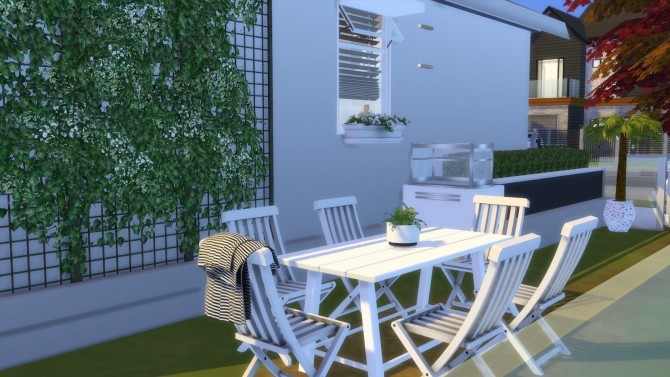Sims 4 Small Modern House at Dinha Gamer