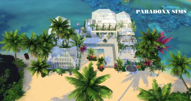 Sims 4 AMSHER VILLA at Paradoxx Sims