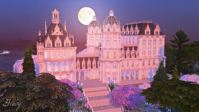 Sims 4 Magical Fantasy Castle at GravySims