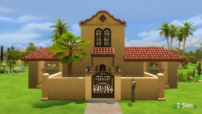 Sims 4 El Pensador house by Brunnis 2 at Mod The Sims