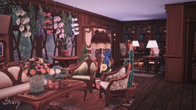Sims 4 Witchy Cafe | Rebuilding Glimmerbrook at GravySims