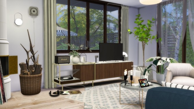 Sims 4 Little cozy place in Willow Creek at DOMICILE HOME TS4