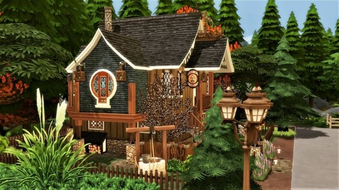 Sims 4 Black Cat Tavern at Agathea k