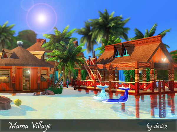 Sims 4 Mama Village by dasie2 at TSR