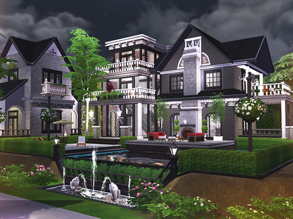 Sims 4 Romario house by Rirann at TSR