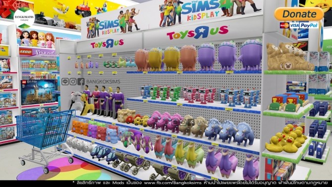 Sims 4 Toys R Us lot (P) at BangkokSims