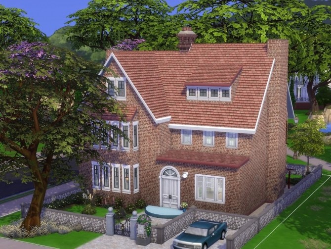 Sims 4 Teesbrook House at KyriaT’s Sims 4 World
