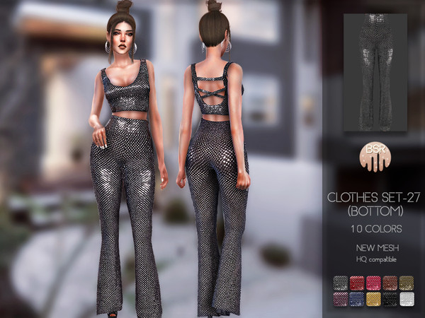 Sims 4 Clothes SET 27 (BOTTOM) BD112 by busra tr at TSR