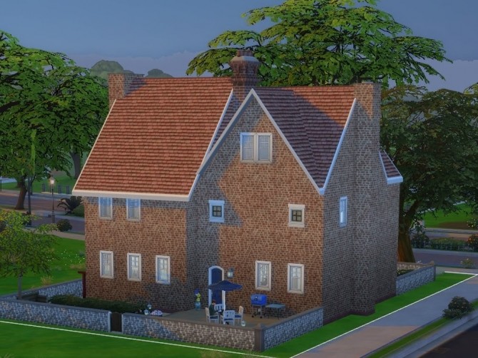 Sims 4 Teesbrook House at KyriaT’s Sims 4 World