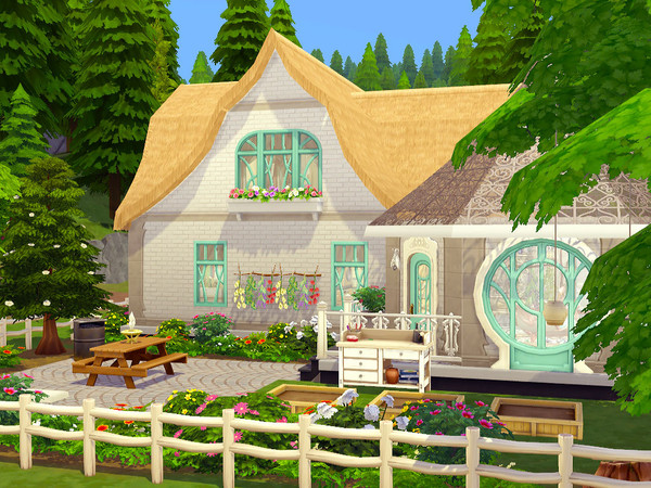 Sims 4 Glimmerbrook Cottage by sharon337 at TSR
