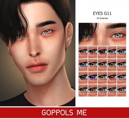 GPME-GOLD Eyes G11 at GOPPOLS Me » Sims 4 Updates