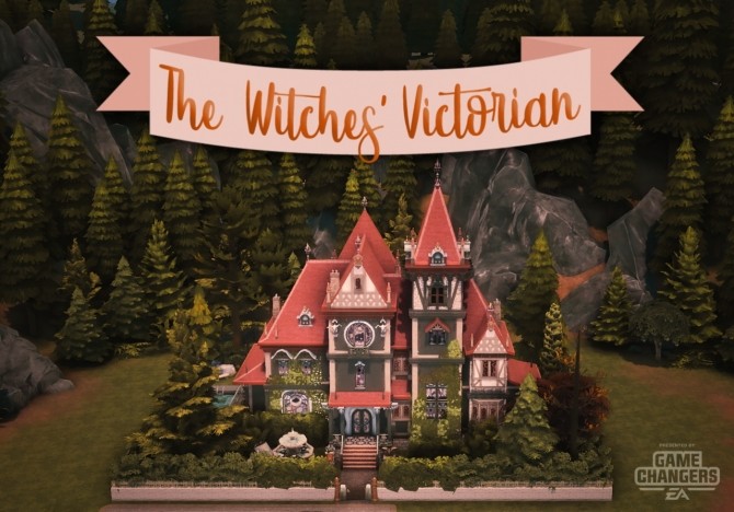 Sims 4 The Witches’ Victorian house at Miss Ruby Bird