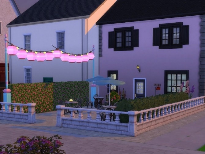 Sims 4 The Old Lace Tea Room at KyriaT’s Sims 4 World