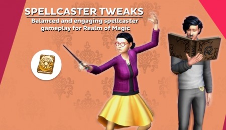 Spellcaster Tweaks by kutto at Mod The Sims