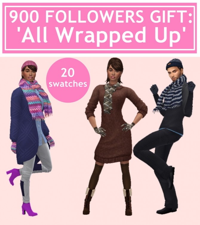 Sims 4 ALL WRAPPED UP set at Sims4Sue