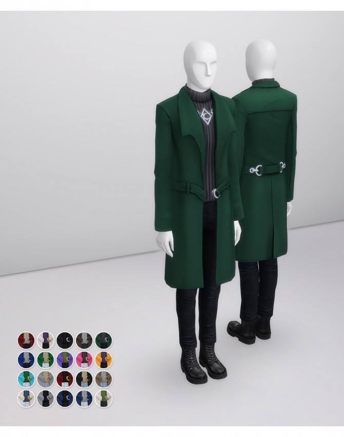 Sims 4 THE MAGIC coat Edition I / M at Rusty Nail