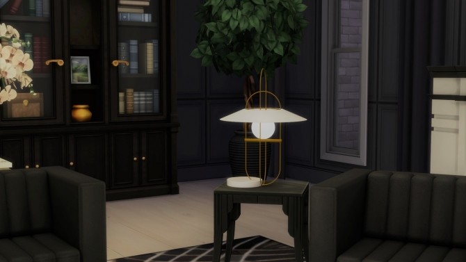 Sims 4 SETAREH TABLE LAMP at Meinkatz Creations