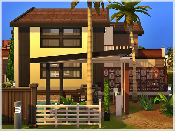 Sims 4 Miranda house by Ray Sims at TSR