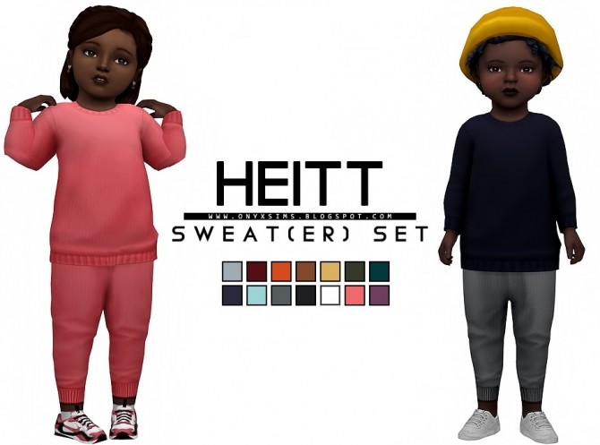 Sims 4 Heitt Sweater Set at Onyx Sims