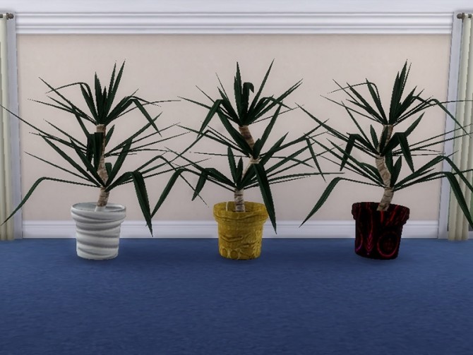 Sims 4 Yucca pot plant at Trudie55