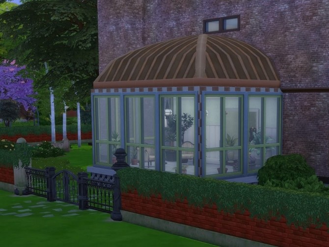 Sims 4 Hawthorne Mansion at KyriaT’s Sims 4 World