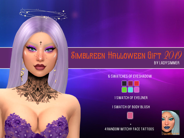 Sims 4 Simblreen Makeup Set by LadySimmer94 at TSR