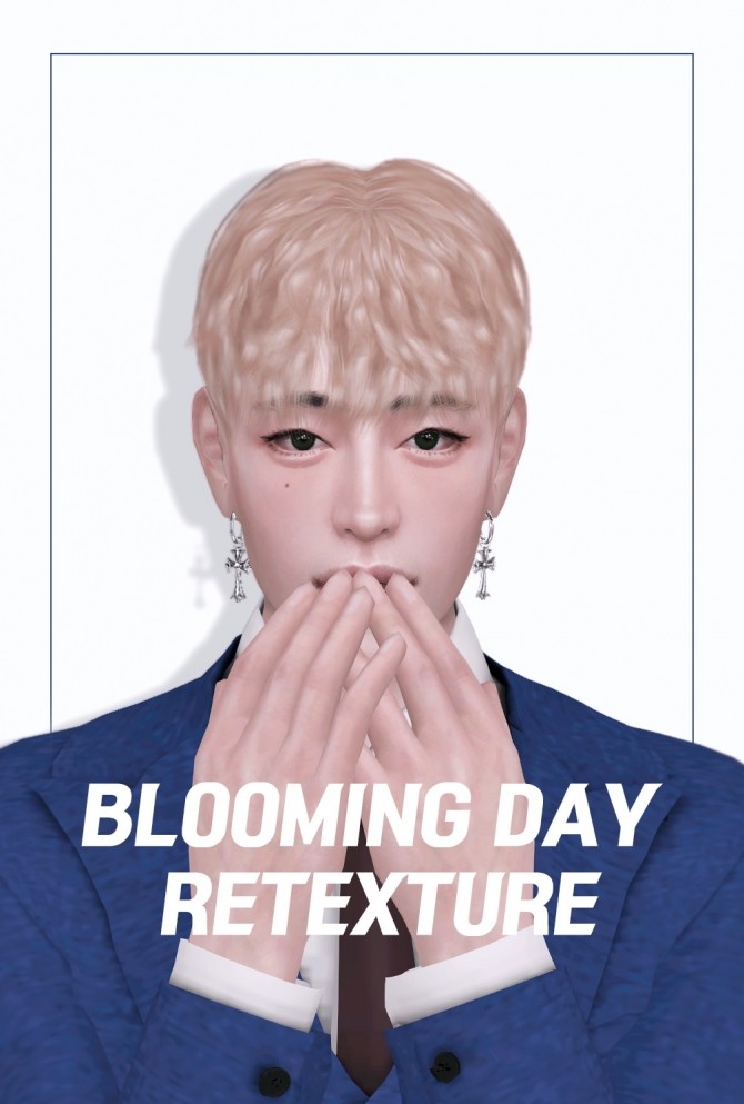 Sims 4 BLOOMING DAY HAIR RETEXTURE at OJE