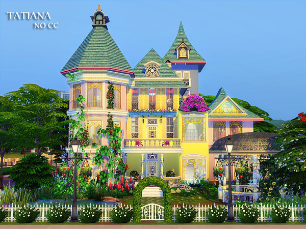 Sims 4 Tatiana house by marychabb at TSR