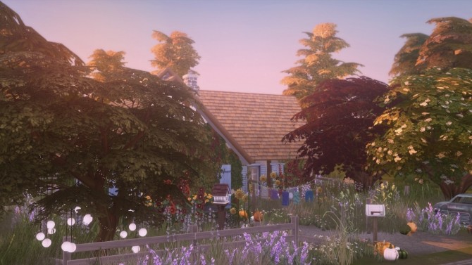 Sims 4 Small Autumnal Cottage at GravySims