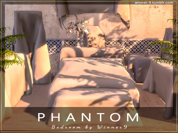 Sims 4 Phantom Bedroom by Winner9 at TSR