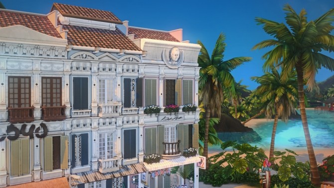 Sims 4 Sulani Shophouses at Harrie