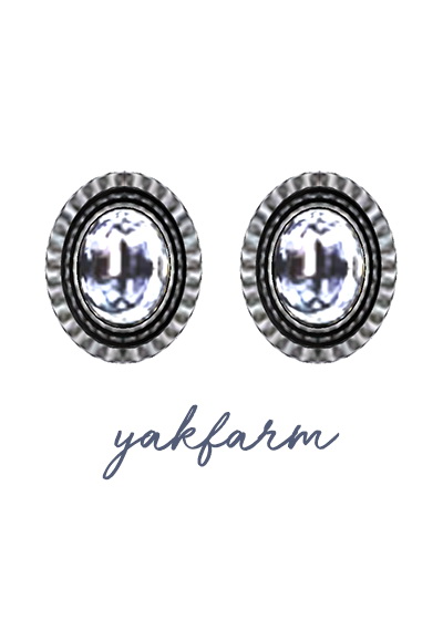 Sims 4 Gem Earrings Set at Yakfarm