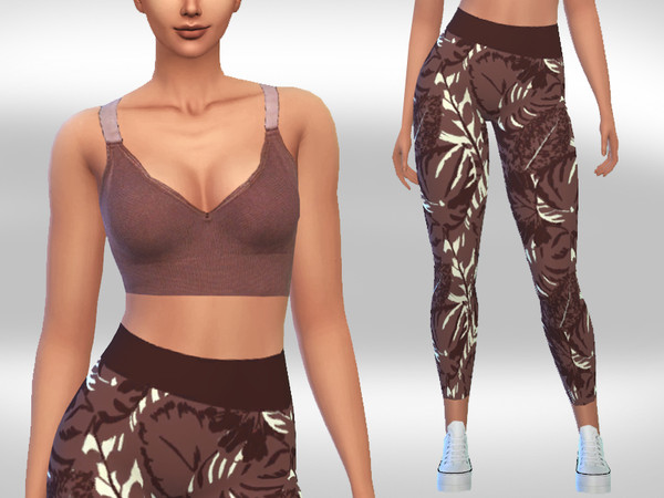 Sims 4 Yoga Mix Outfits by Saliwa at TSR