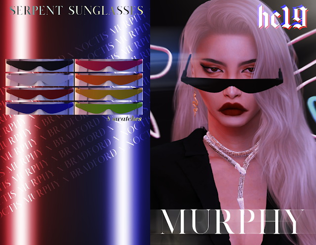 Sims 4 Serpent Sunglasses at MURPHY