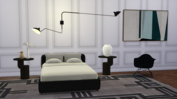 Sims 4 TWO ARMS WALL LAMP (P) at Meinkatz Creations